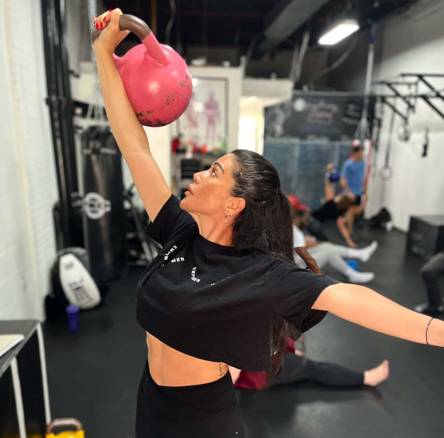 Kettlebells and strength training equipment